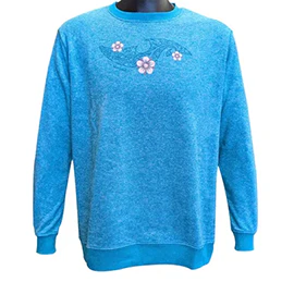 Floral Curve NZ Sweatshirt - PK WOMEN