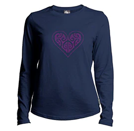 Merino Koru Heart Women's T-Shirt - MT370-83