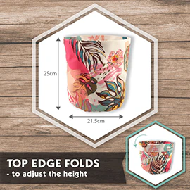 Tribal Pot Plant/ Storage Cover - TEPB73 - Image 2