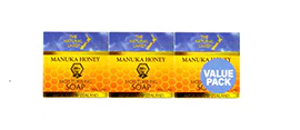 Manuka Honey Moisturising Guest Soap - 50119 PACK of 3 - Image 2